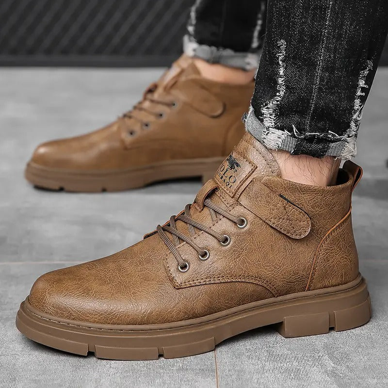 Xavier - Botas Ortopédicas de Cuero⏐Edición Premium