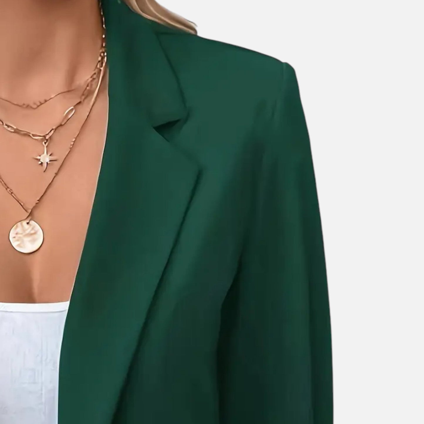 Blazer de Estilo Clásico para Mujer